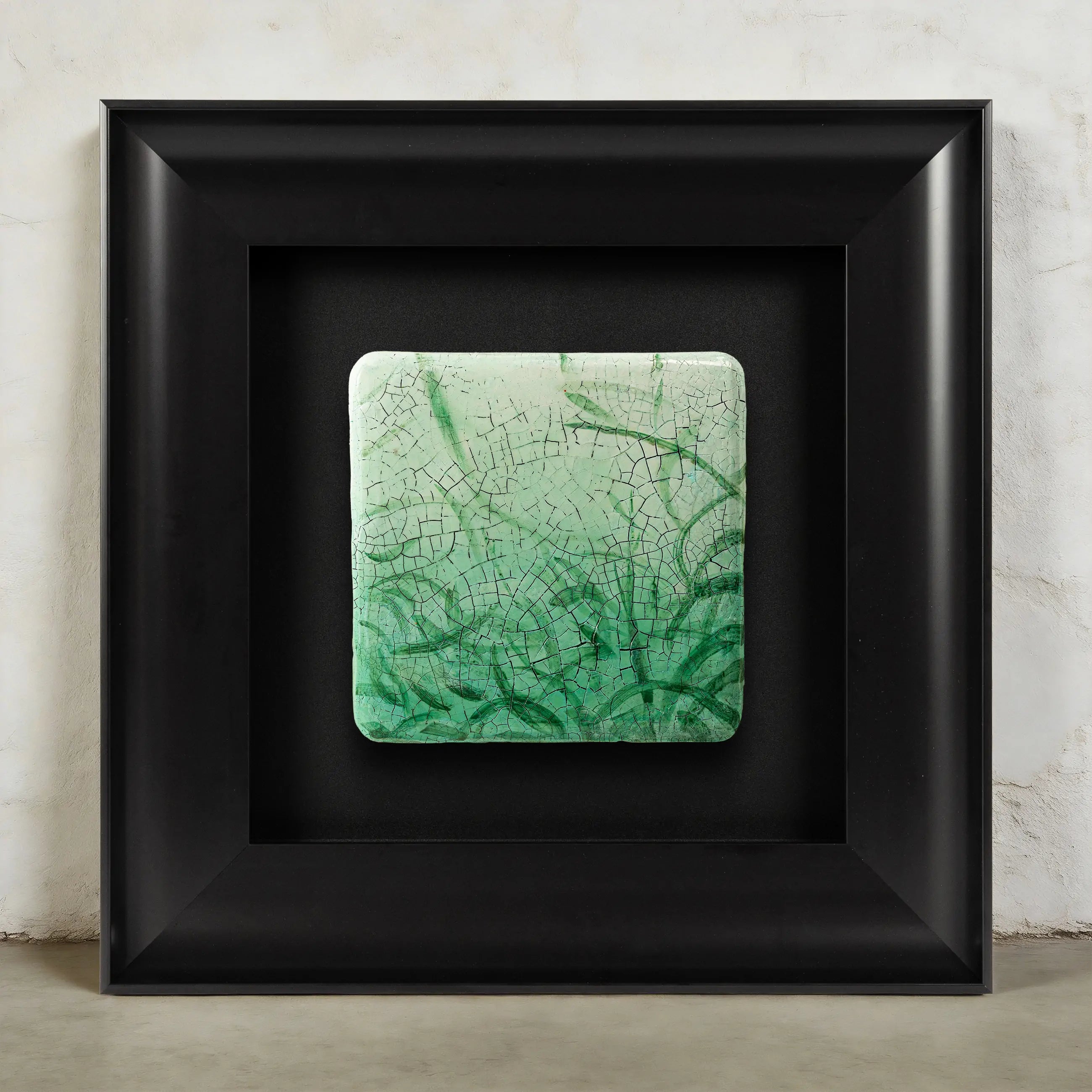 Jade Meridian — Mineral Texture · Aura Frame