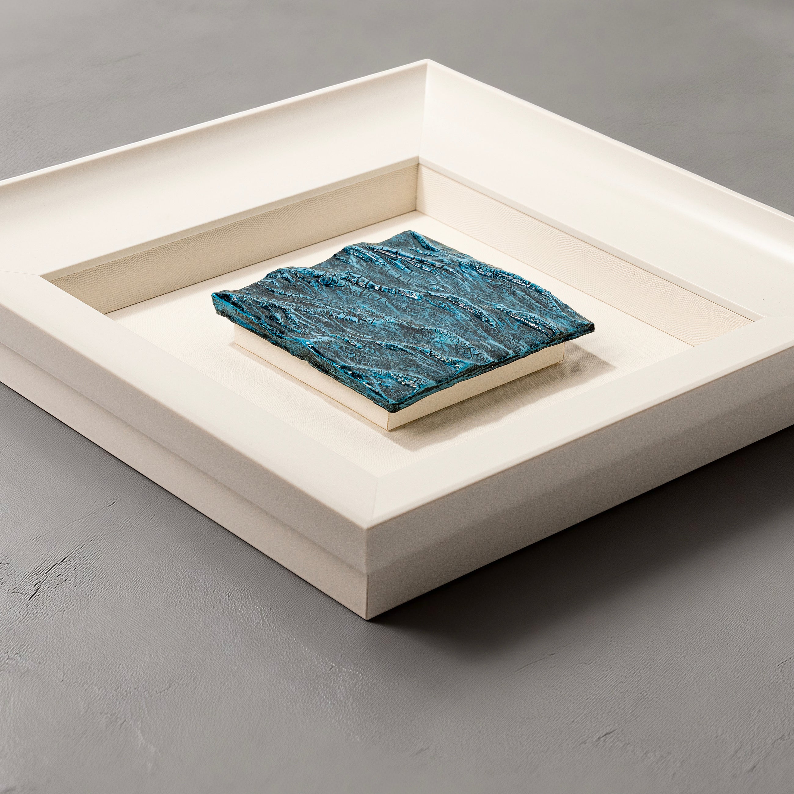 Polynesian Ocean Texture Handcrafted Solid Art