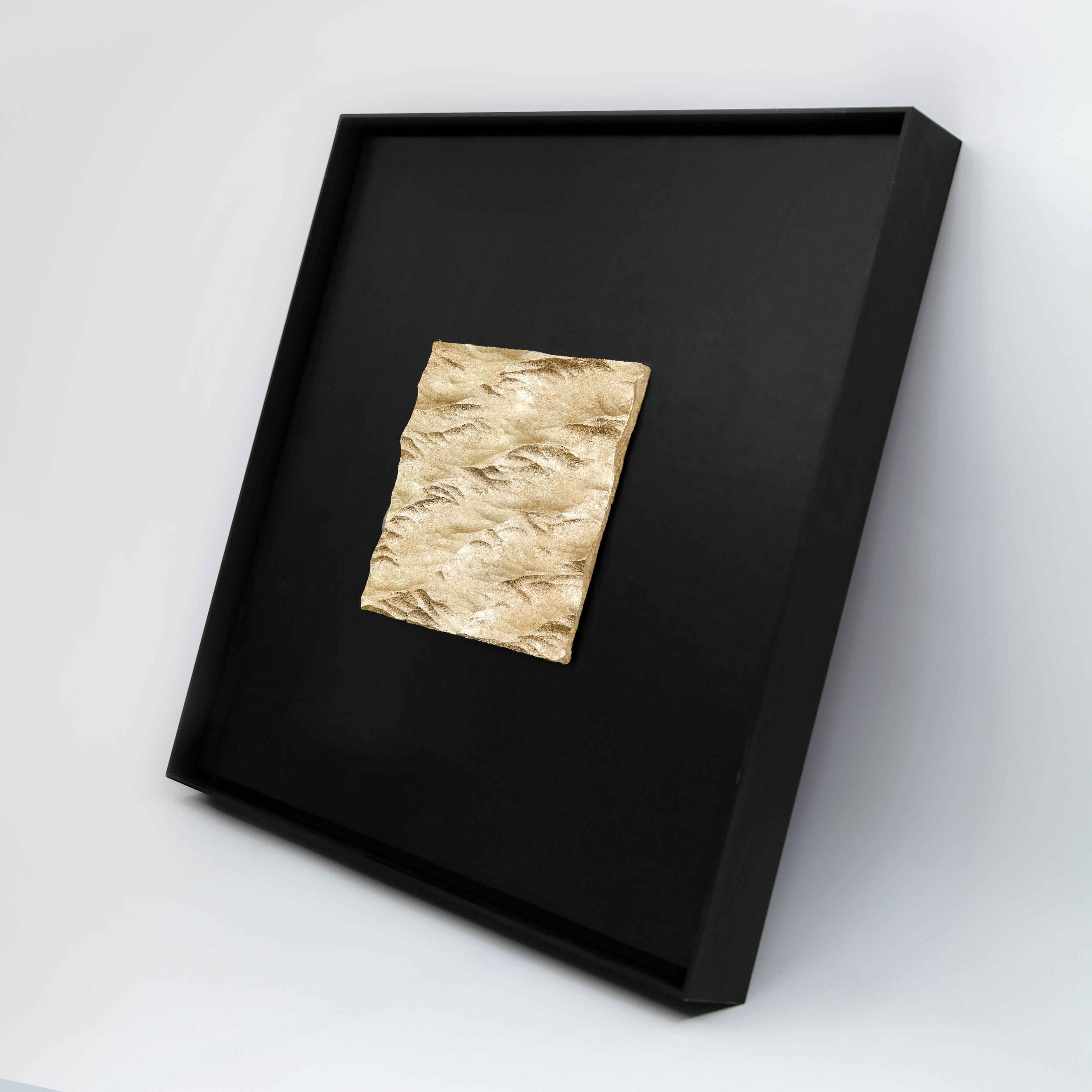 Lunar Tide — Gilded Foil · Canvas