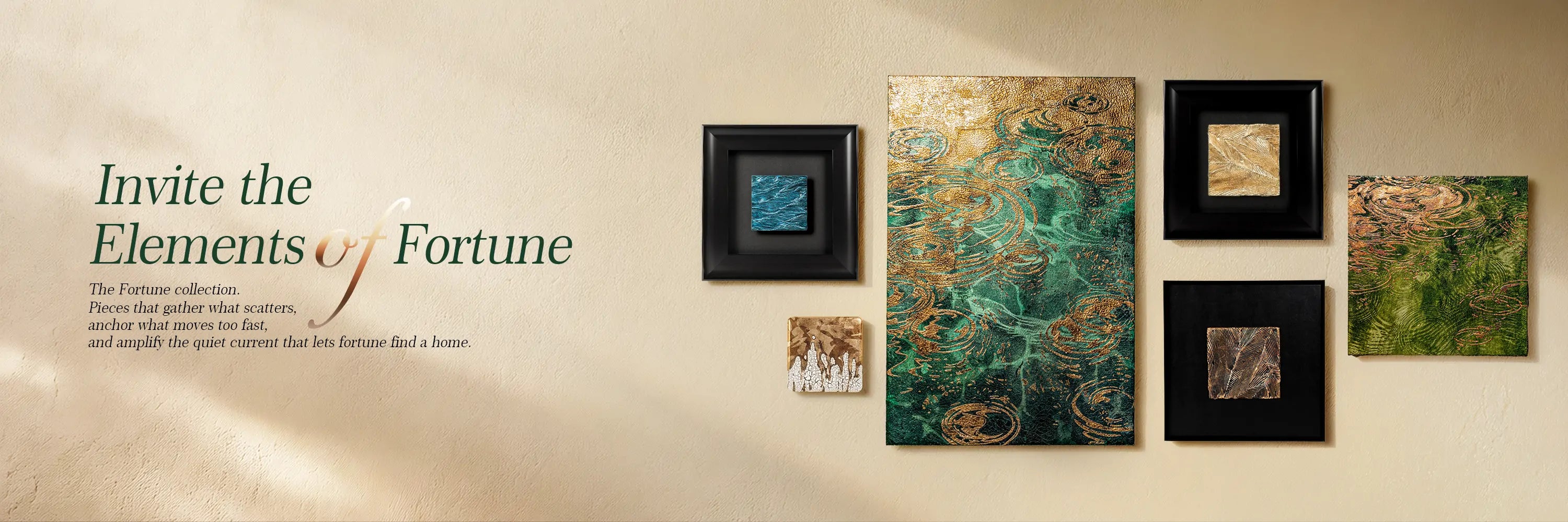 Fortune Collection feng shui wealth energy art – invite luck, anchor and amplify prosperity | AetherCanvas