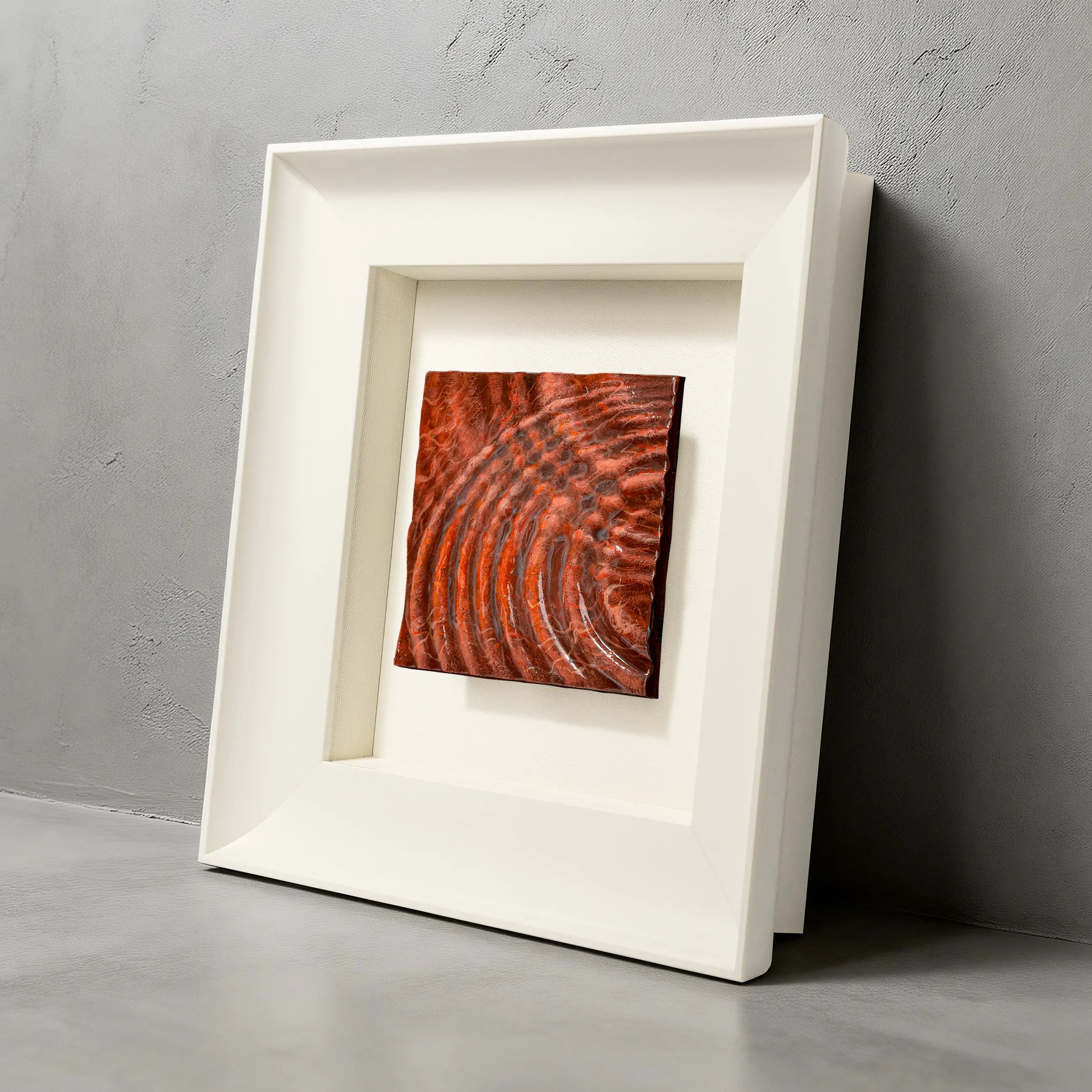 Ripples Texture Handcrafted Solid Art