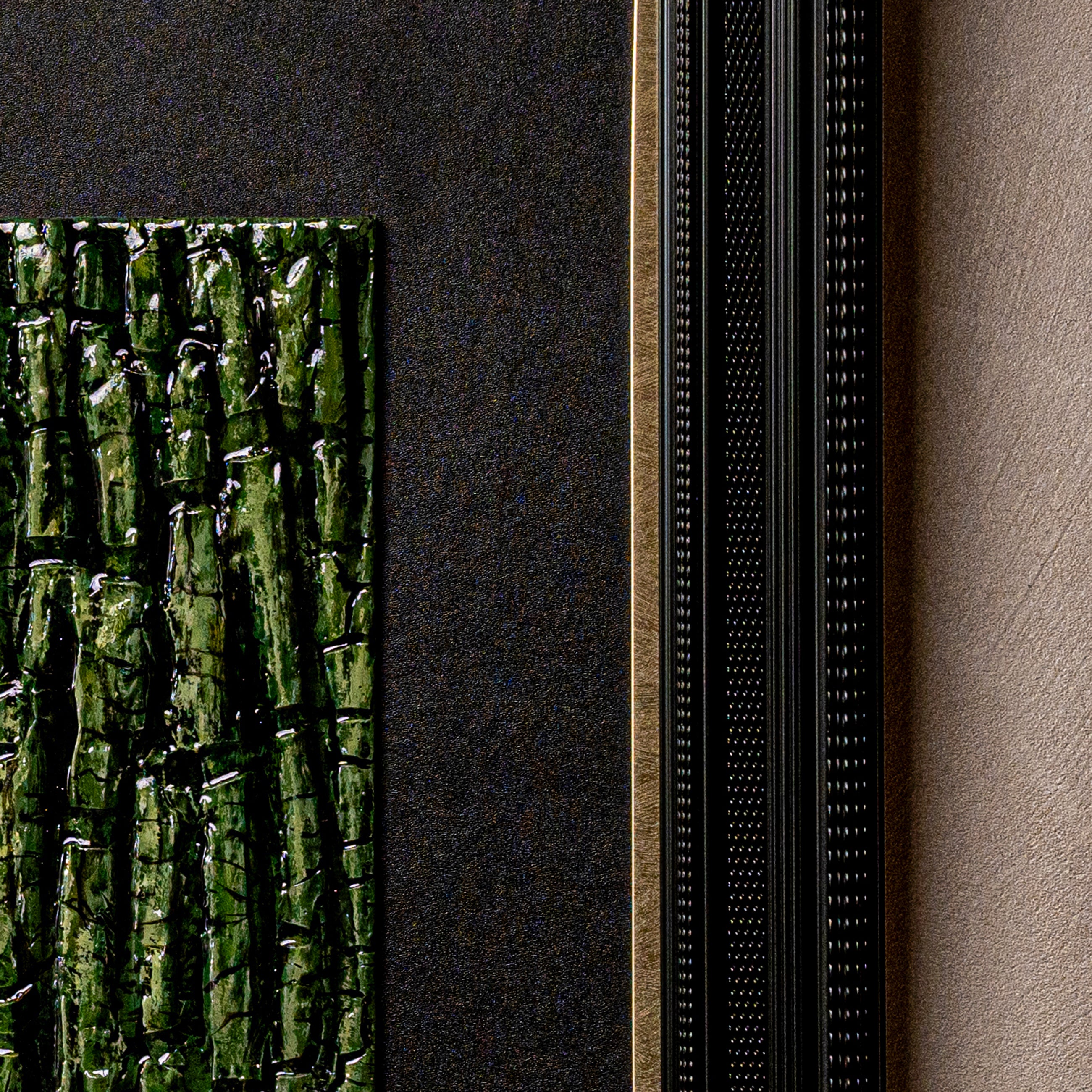 Emerging Life Texture Handcrafted Art