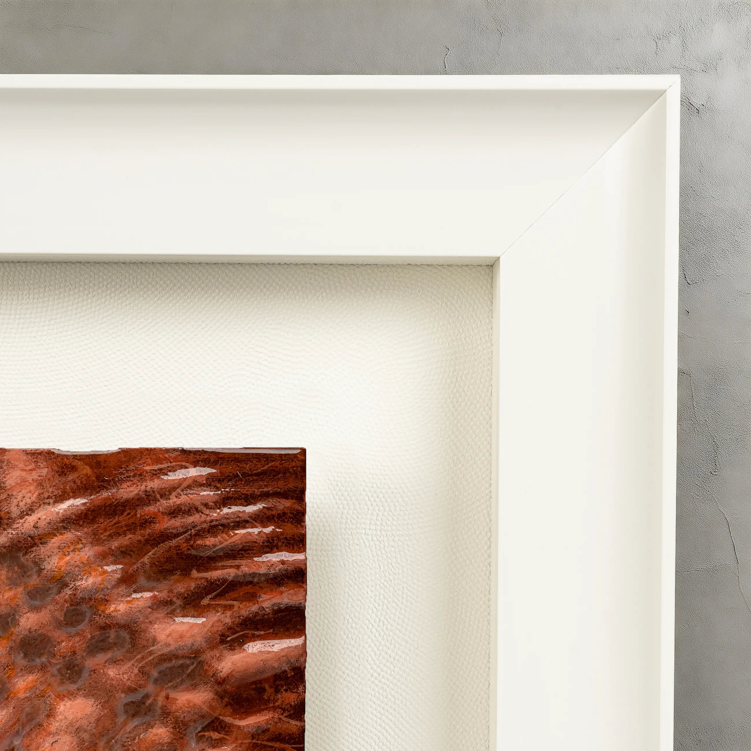 Ripples Texture Handcrafted Solid Art