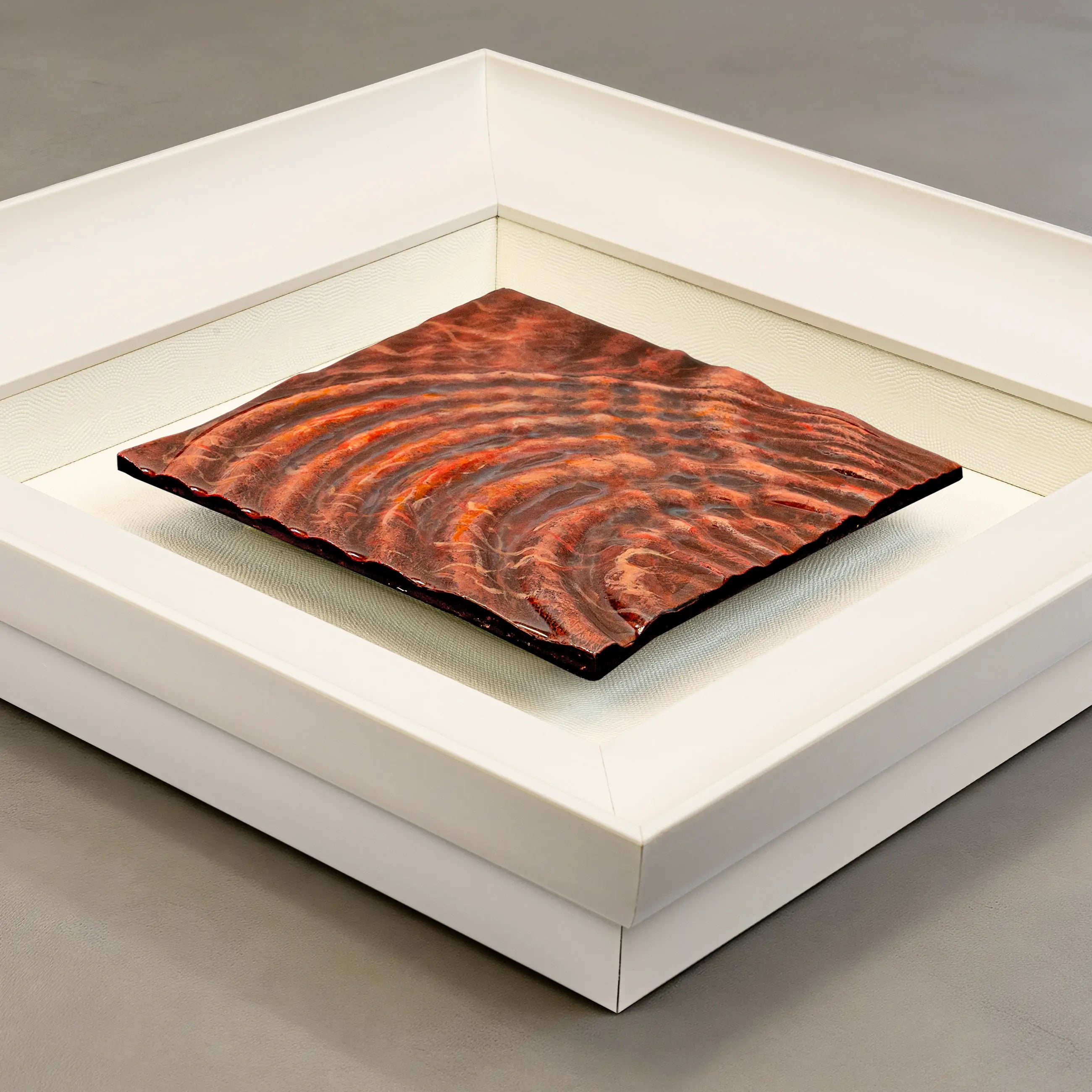 Ripples Texture Handcrafted Solid Art