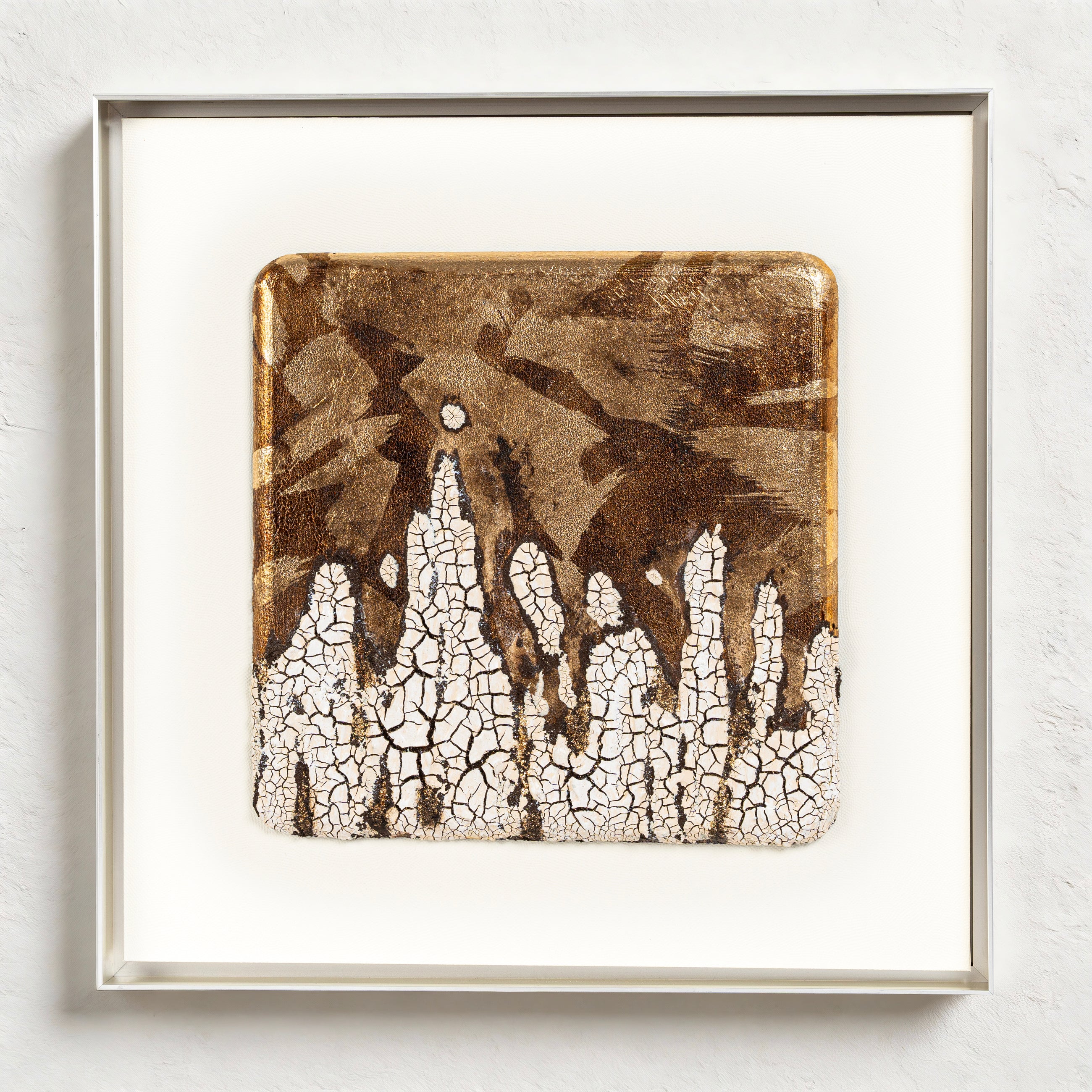 Primal Earth texture Fired Foil Handcrafted&nbsp;Art