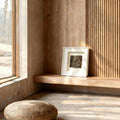 Striae — Patinated Foil · Aura Frame