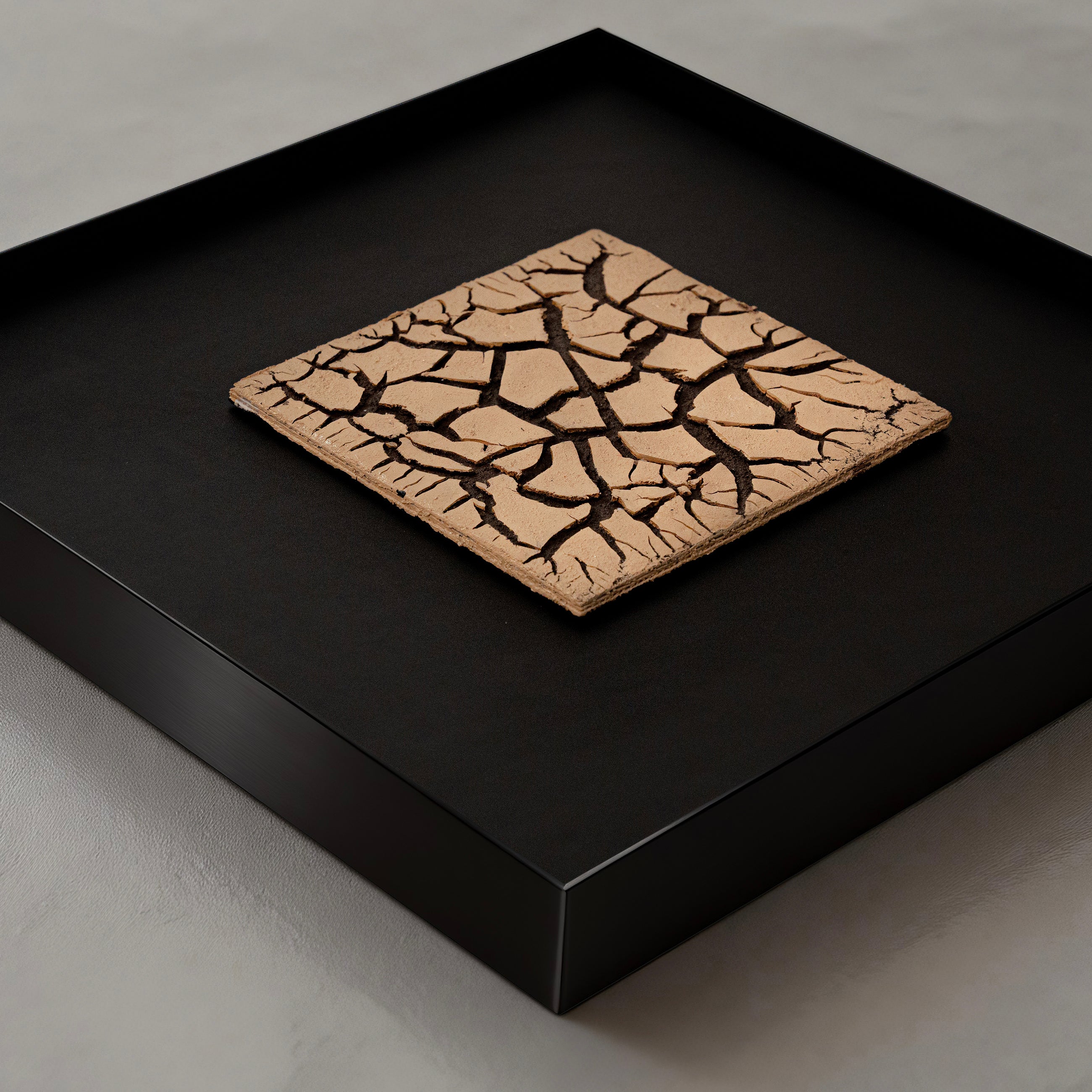 Reviving Earth Texture Handcrafted Art