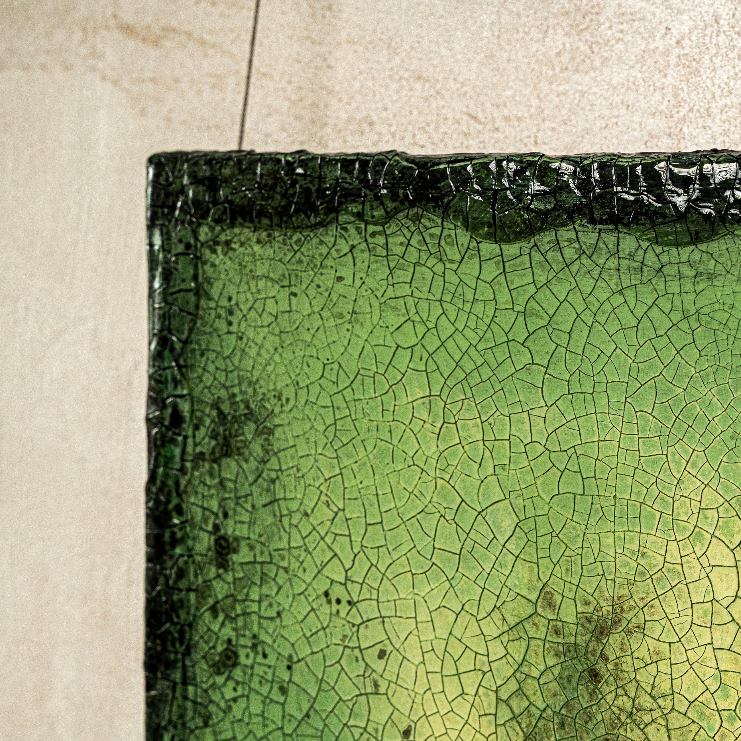 Verdant Emergence Texture Handcrafted Art