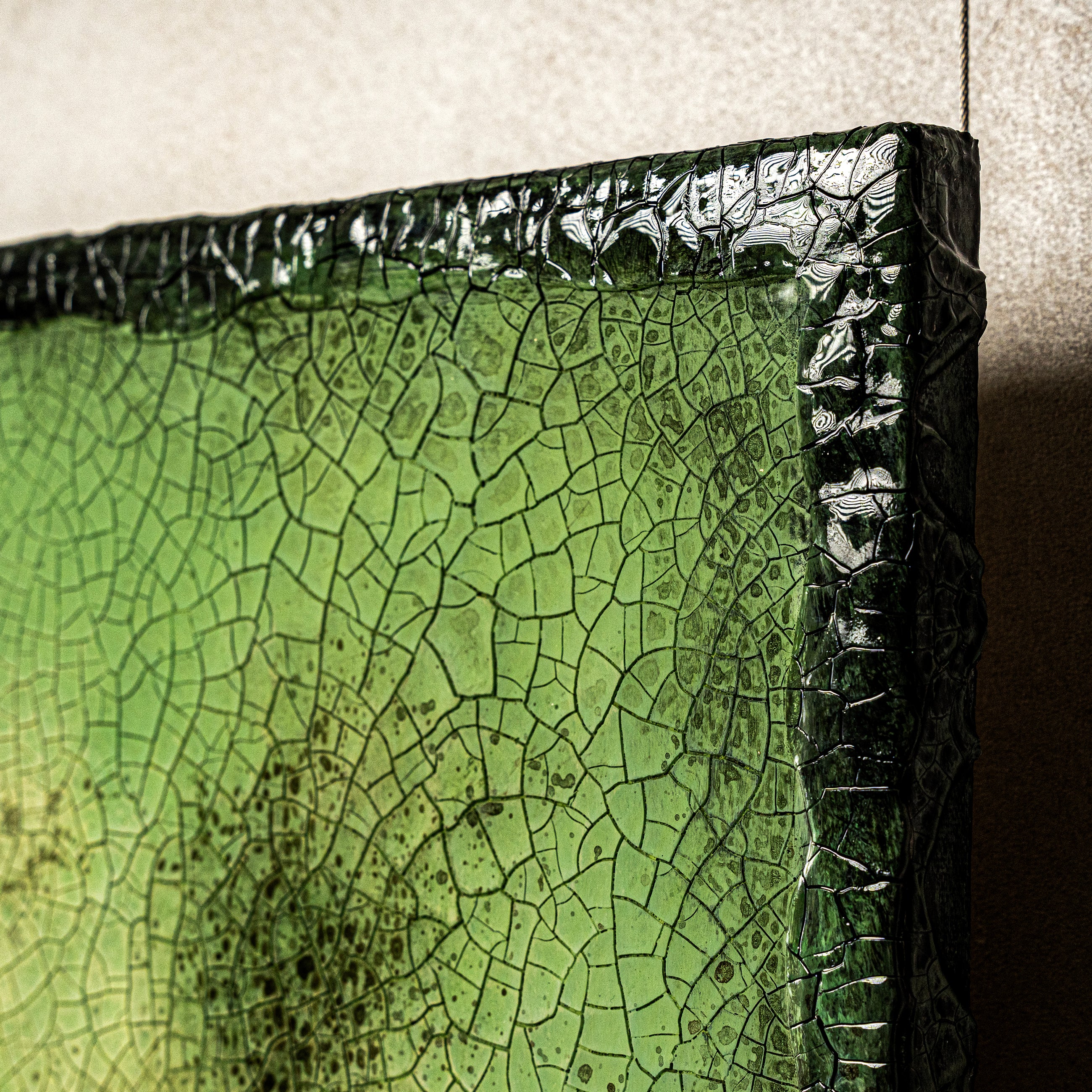 Verdant Emergence Texture Handcrafted Art