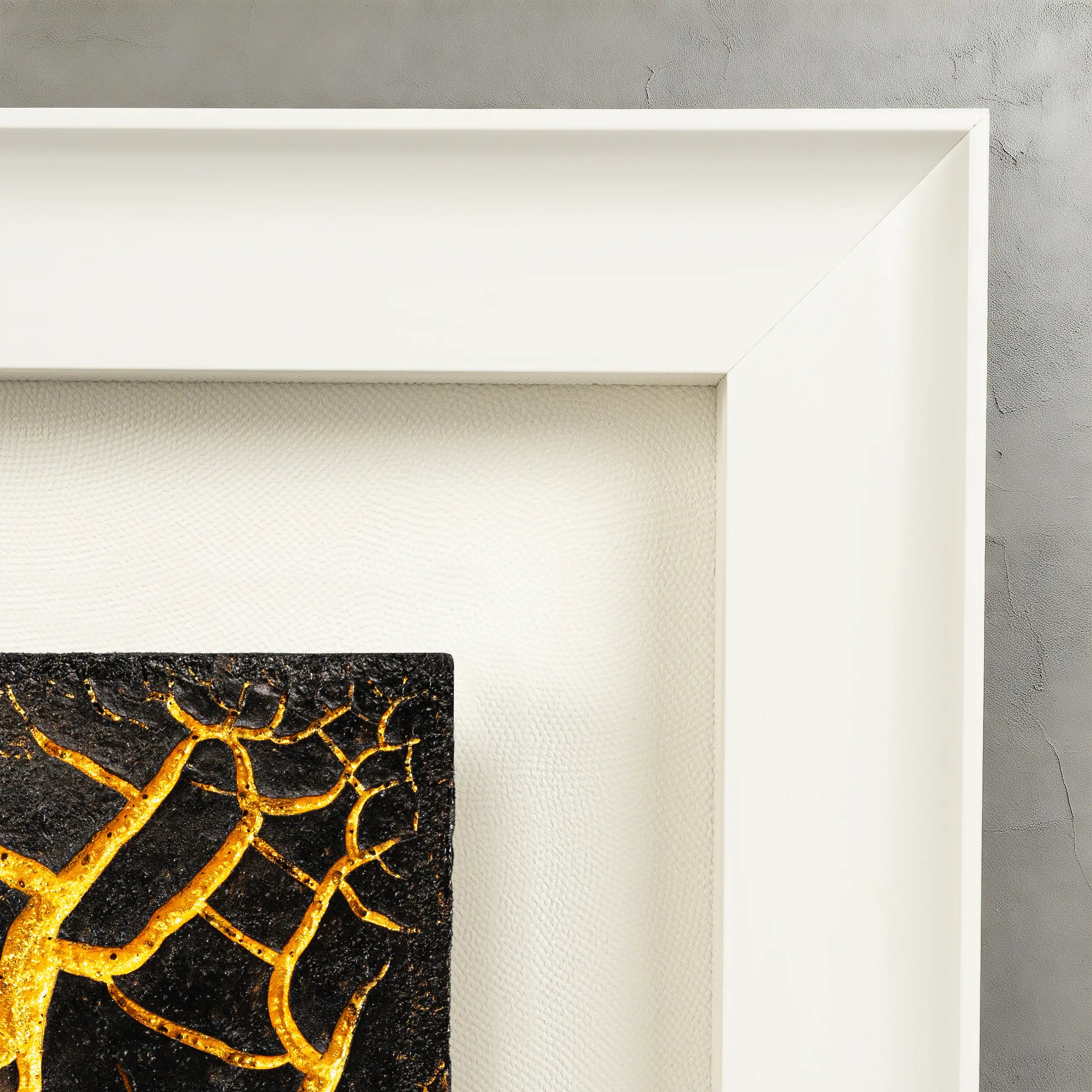 Earth Awakening — Mineral Texture · Aura Frame