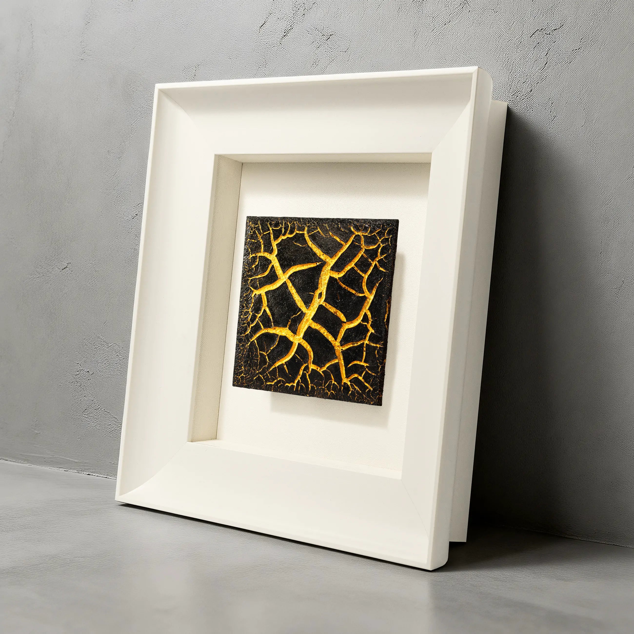 Earth Awakening — Mineral Texture · Aura Frame