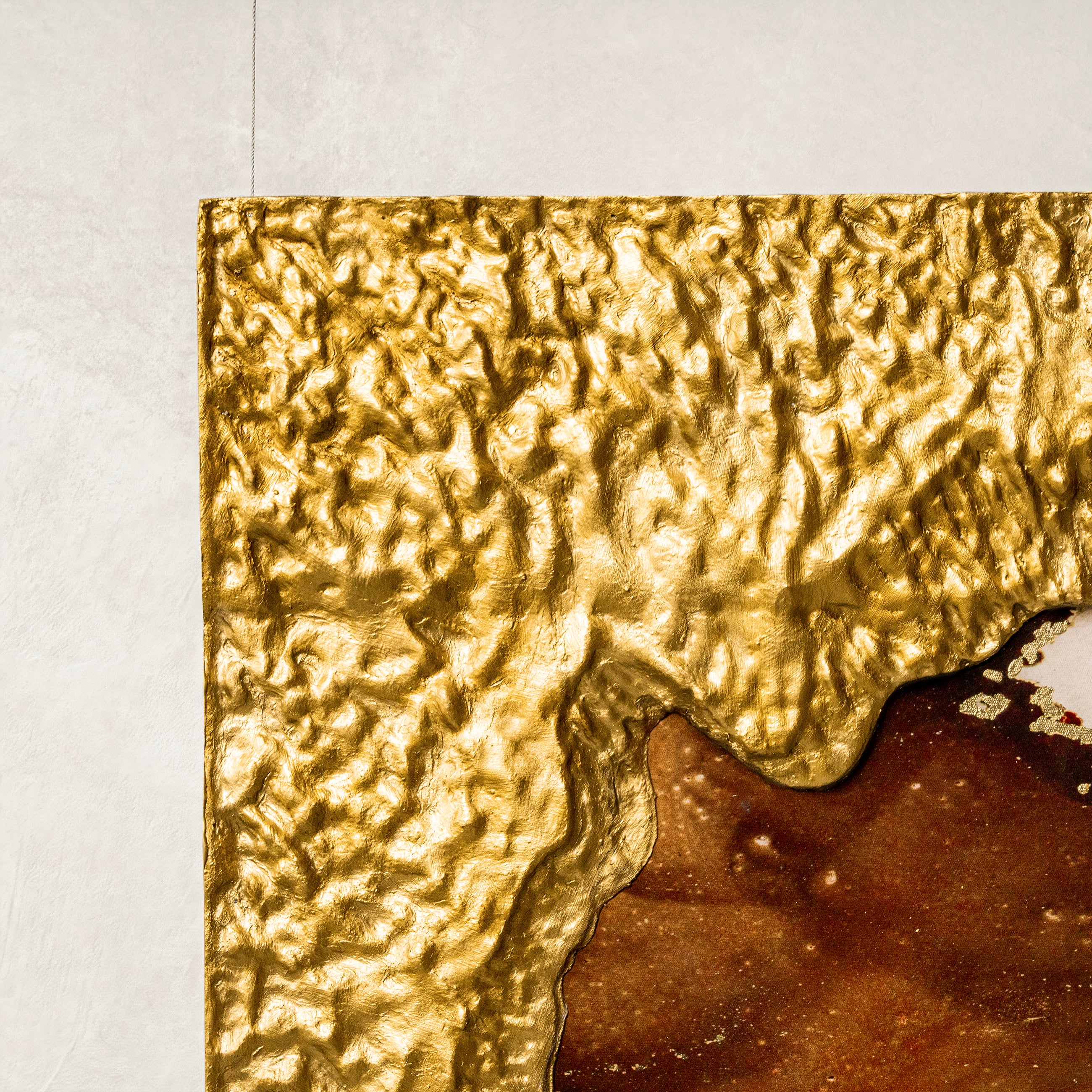 Mirror of Universe Texture Handcrafted Art