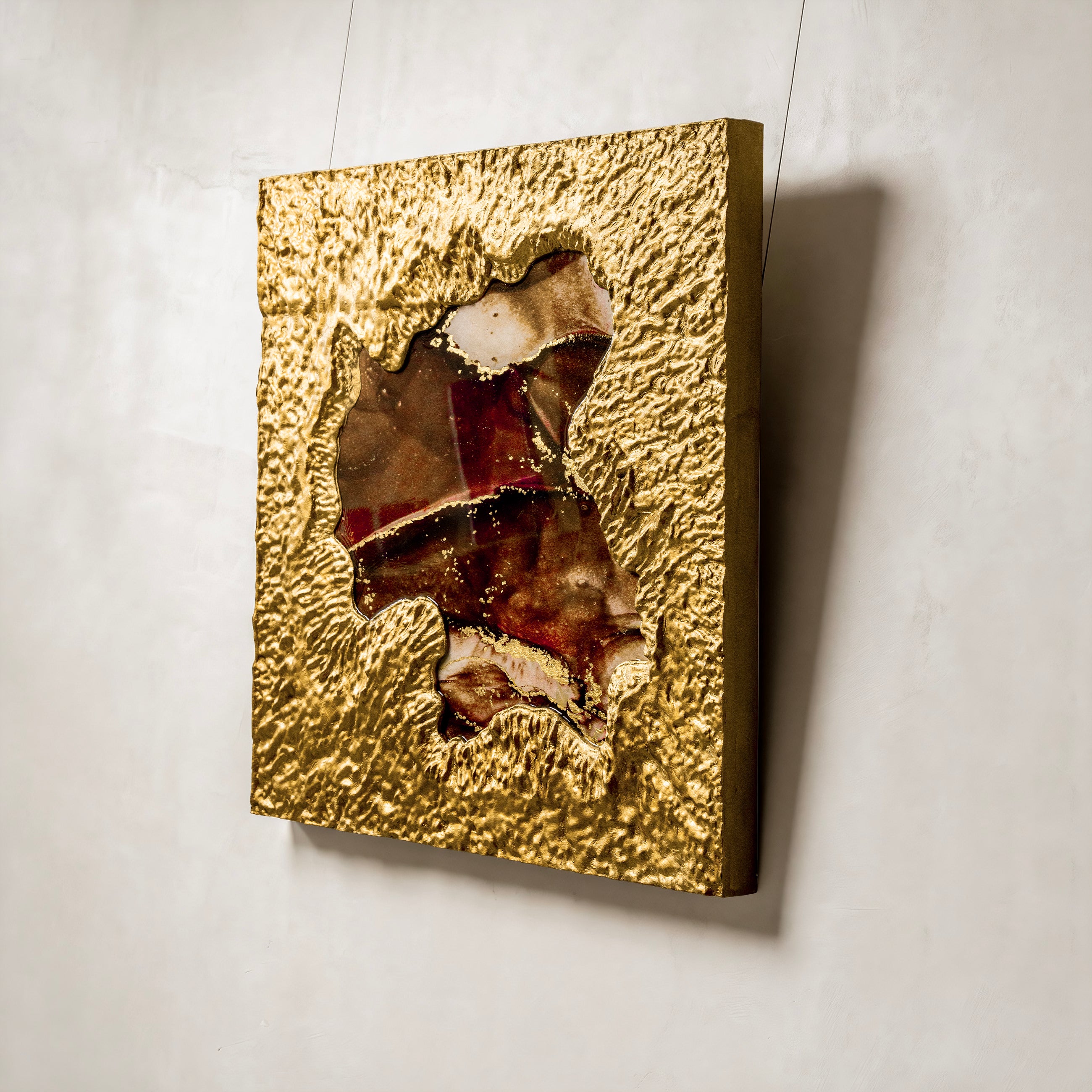 Mirror of Universe Texture Handcrafted Art