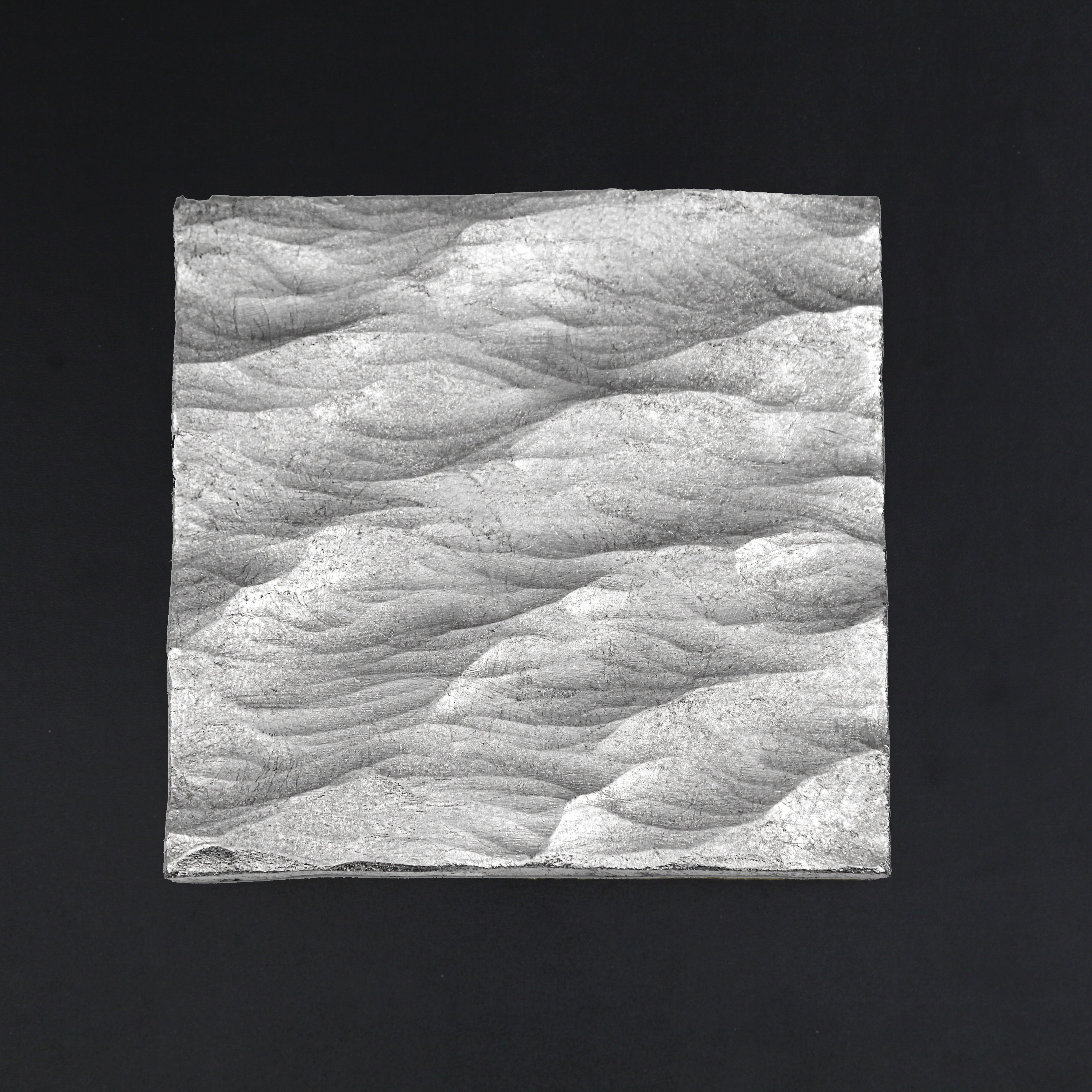 Wealth Circulation Handcrafted Silver Foil&nbsp;Art