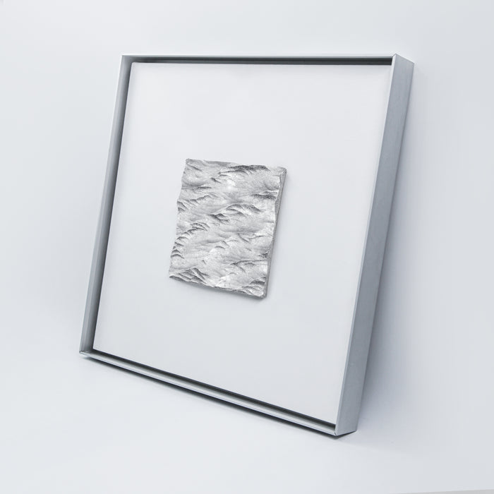 Wealth Circulation Handcrafted Silver Foil&nbsp;Art