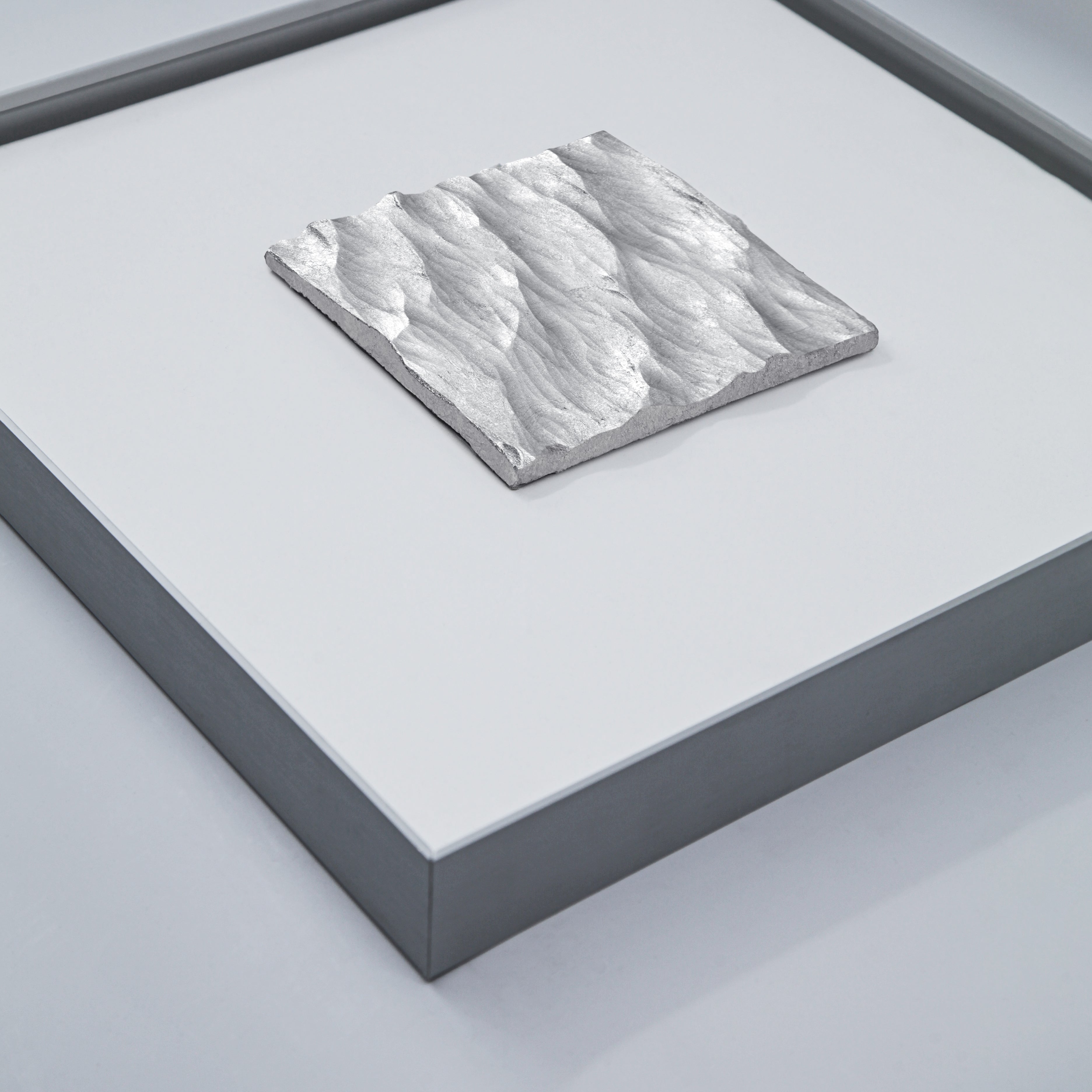 Wealth Circulation Handcrafted Silver Foil&nbsp;Art