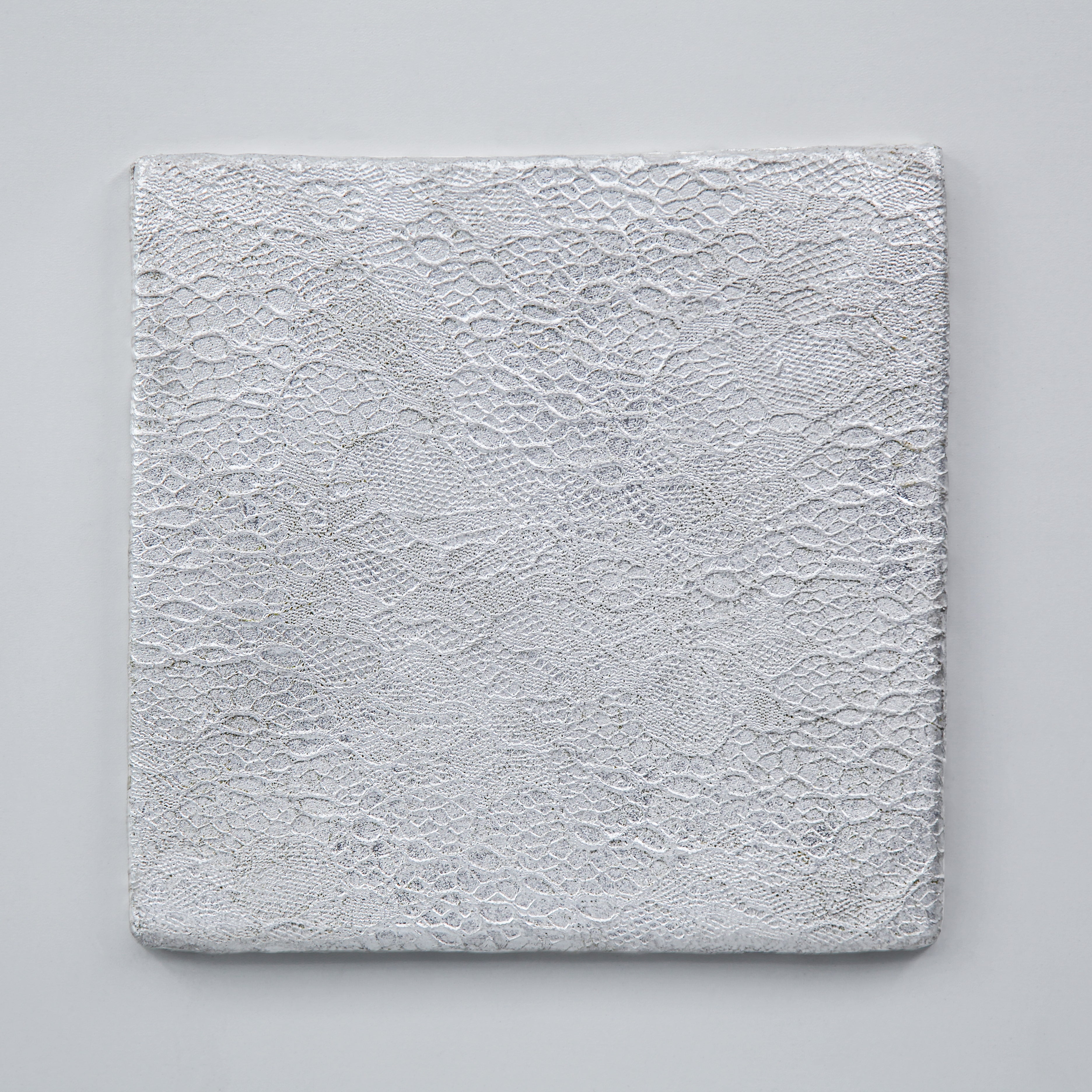 Forest Revival Handcrafted Silver Foil Art