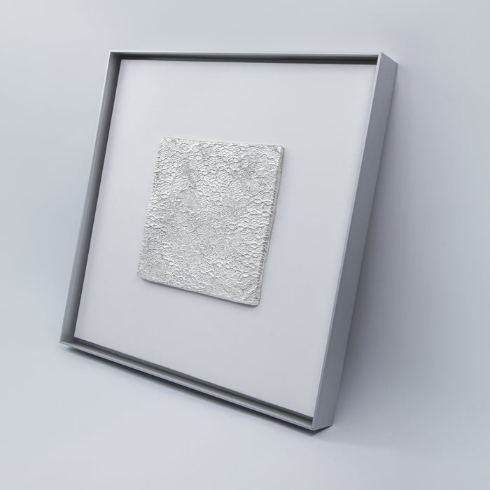 Forest Revival Handcrafted Silver Foil Art