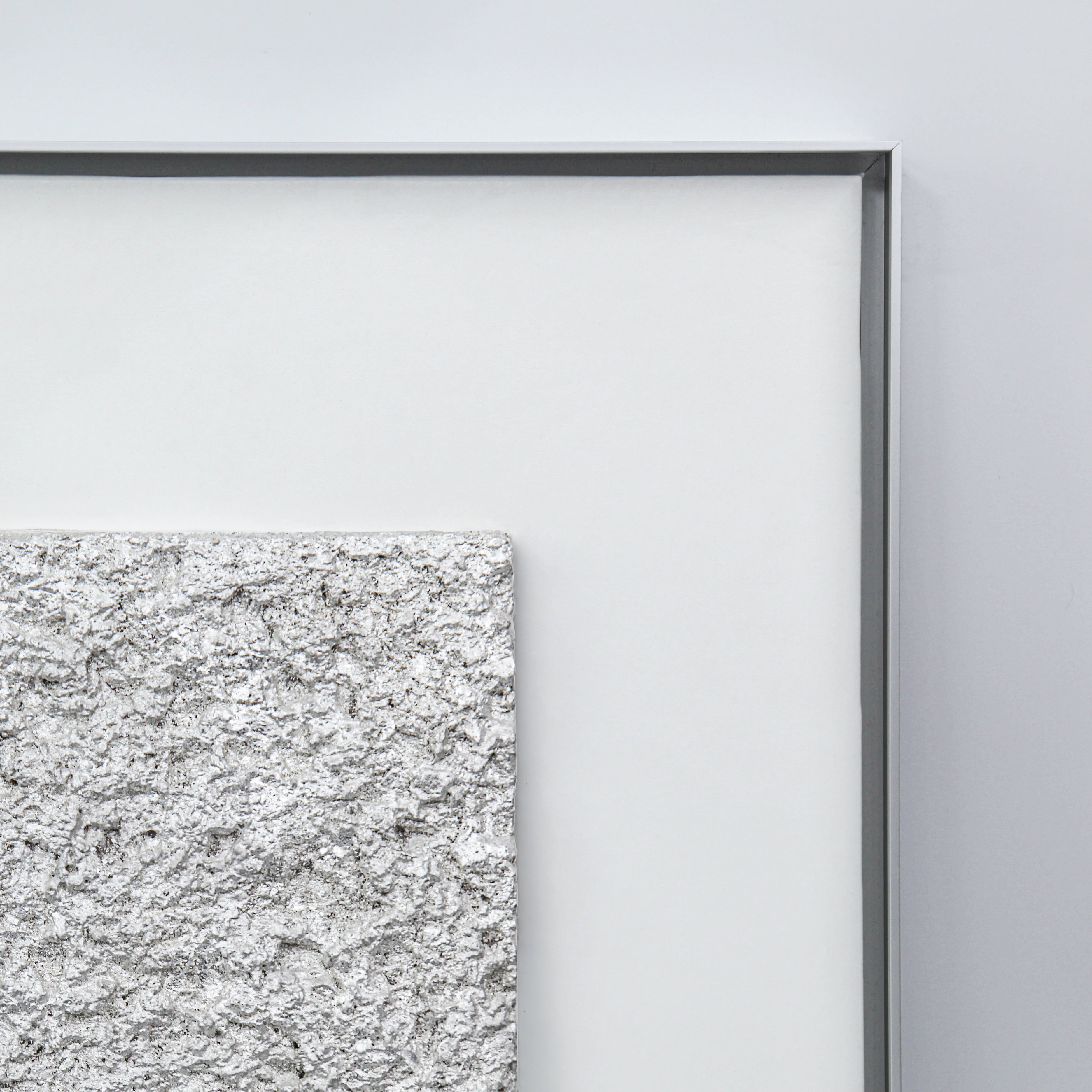 Alpenglow Hand-crafted Silver Foil Art