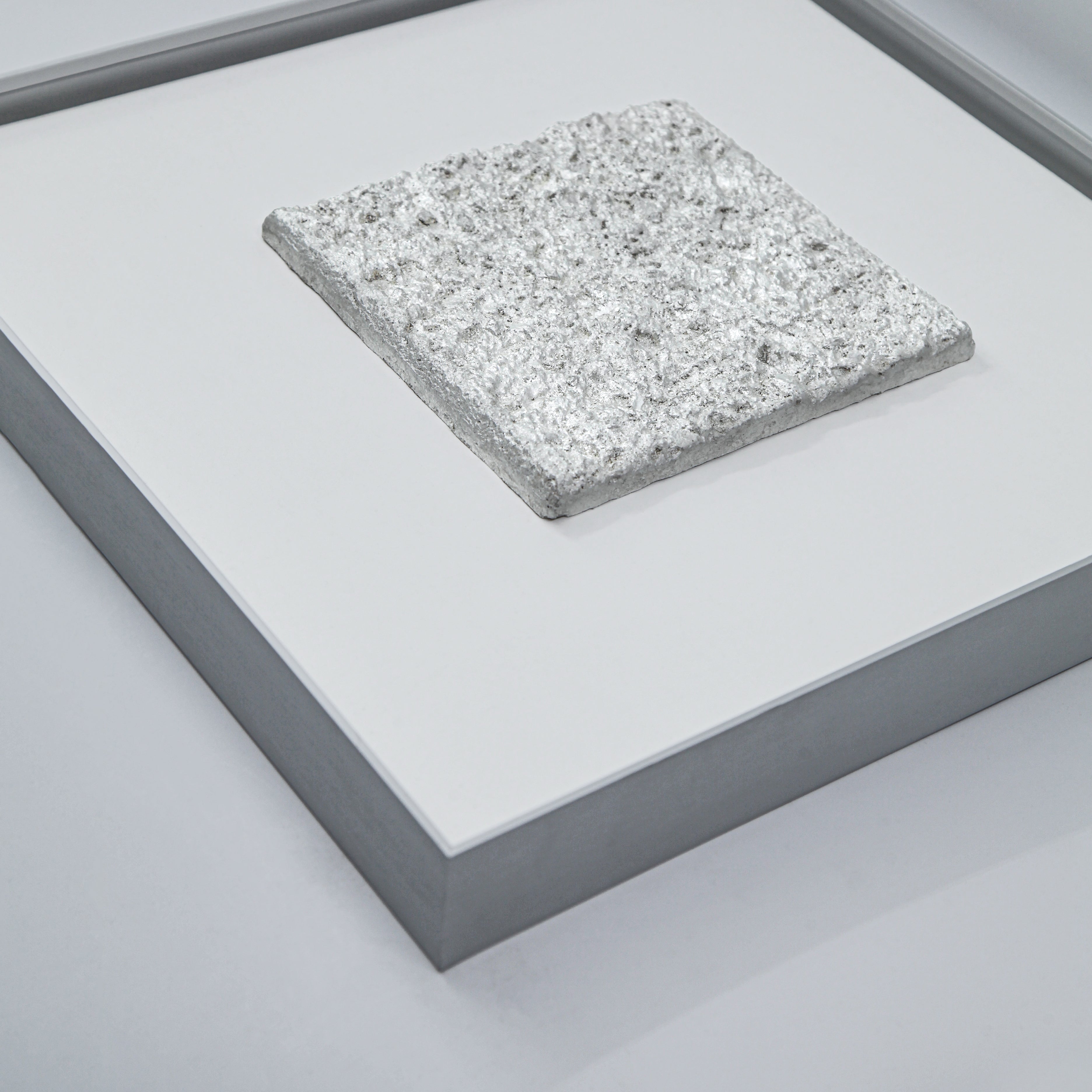 Alpenglow Hand-crafted Silver Foil Art