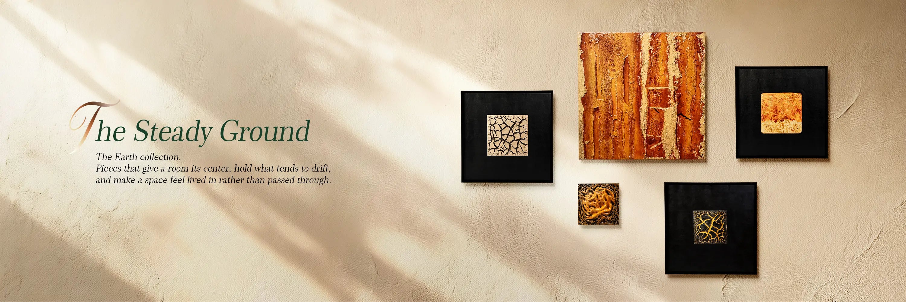 Earth feng shui art collection – majestic peaks and earthly veins to secure foundations and protect family legacy | AetherCanvas